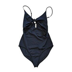 Wilfred Artitzia Noe Bodysuit / Swimsuit combo Black w/ Adjustable Straps Sz L